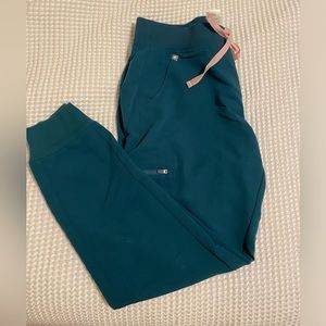 Caribbean Blue Figs Joggers- M
